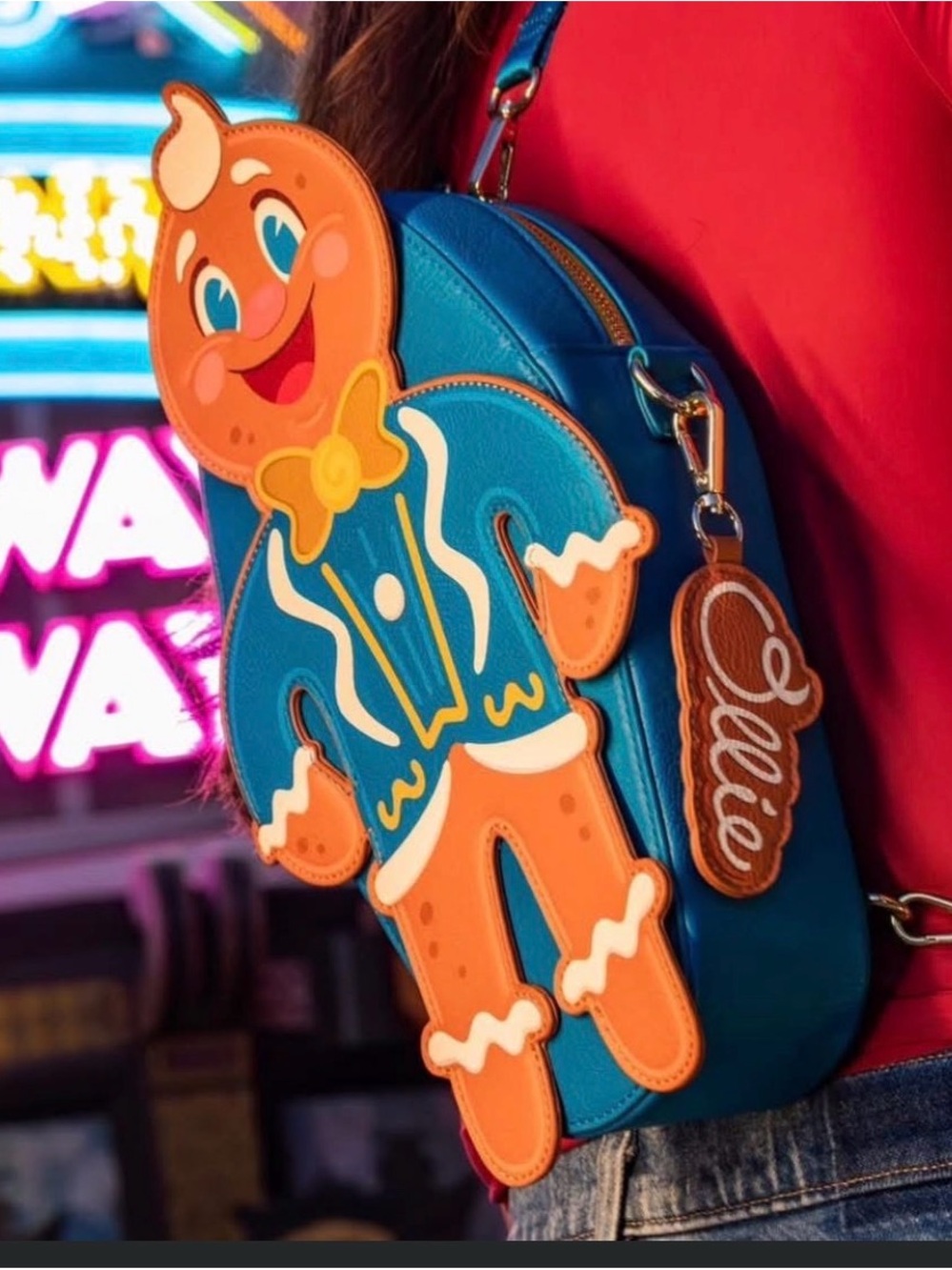 Disney Parks Loungefly Backpack Ollie 2025 Jollywood Nights NWT - Picture 4 of 8